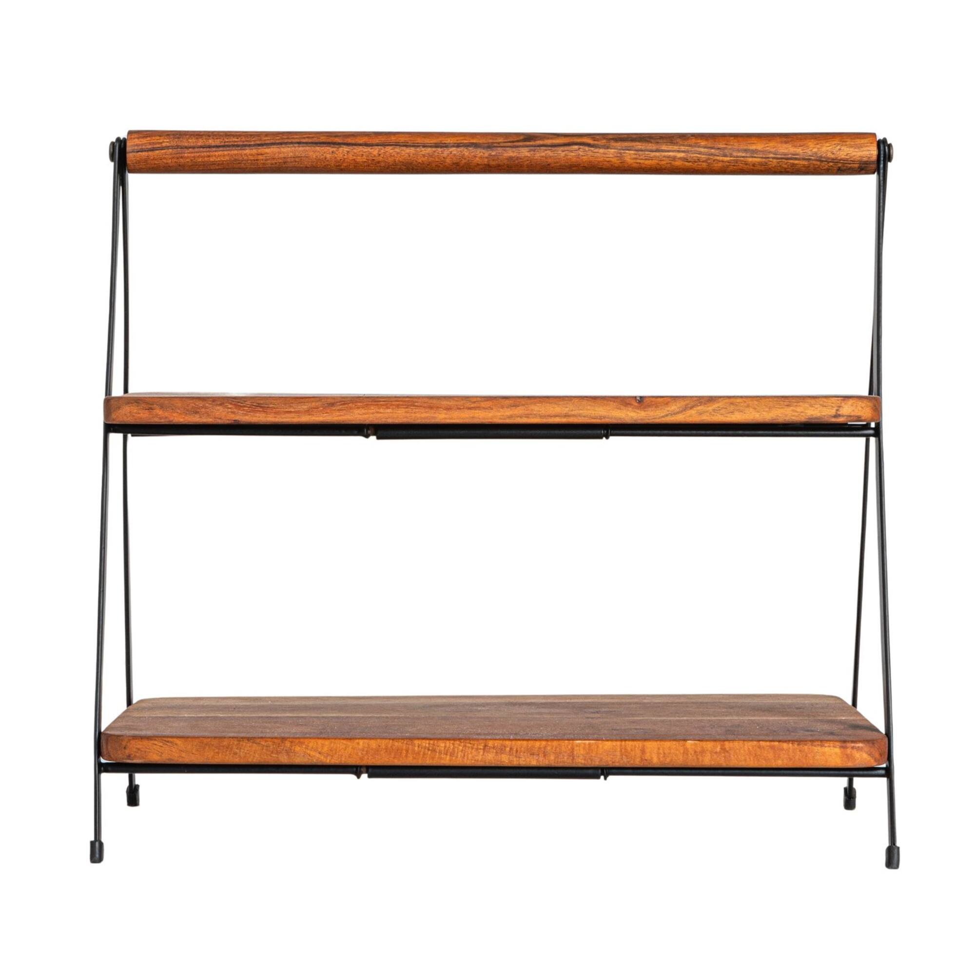Hello Honey® 2 Tier Acacia Wood Stand